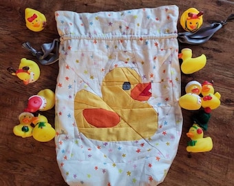Rubber Duck FPP Foundation Paper Piecing Quilting Pattern, , Downloadable Pattern