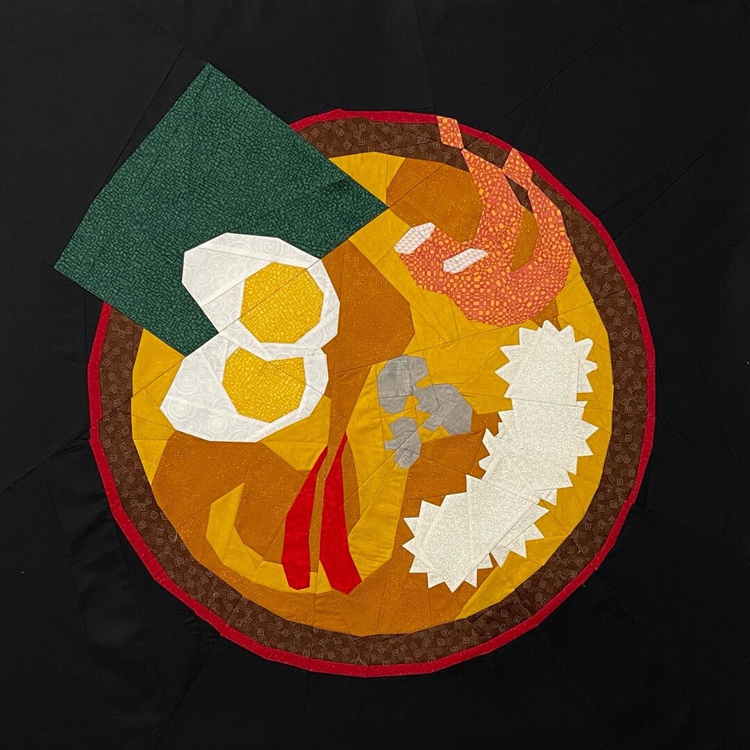 Ramen Bowl - Chopstick & Spoon - FFP Project Quilting Pattern - Etsy