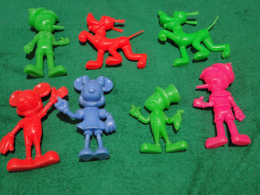 7 1971 Marx Toy Action Figures Walt Disney Toys Mickey & Etsy