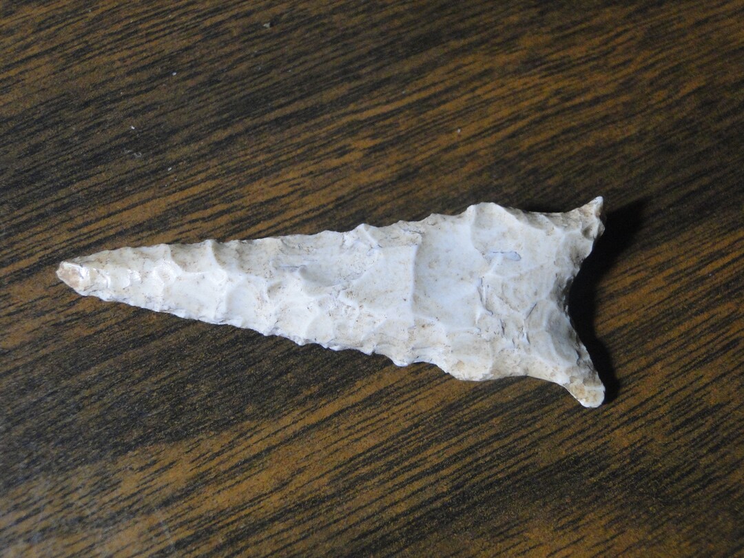 Authentic Dalton Indian Arrowhead Spear Point Artifact Etsy