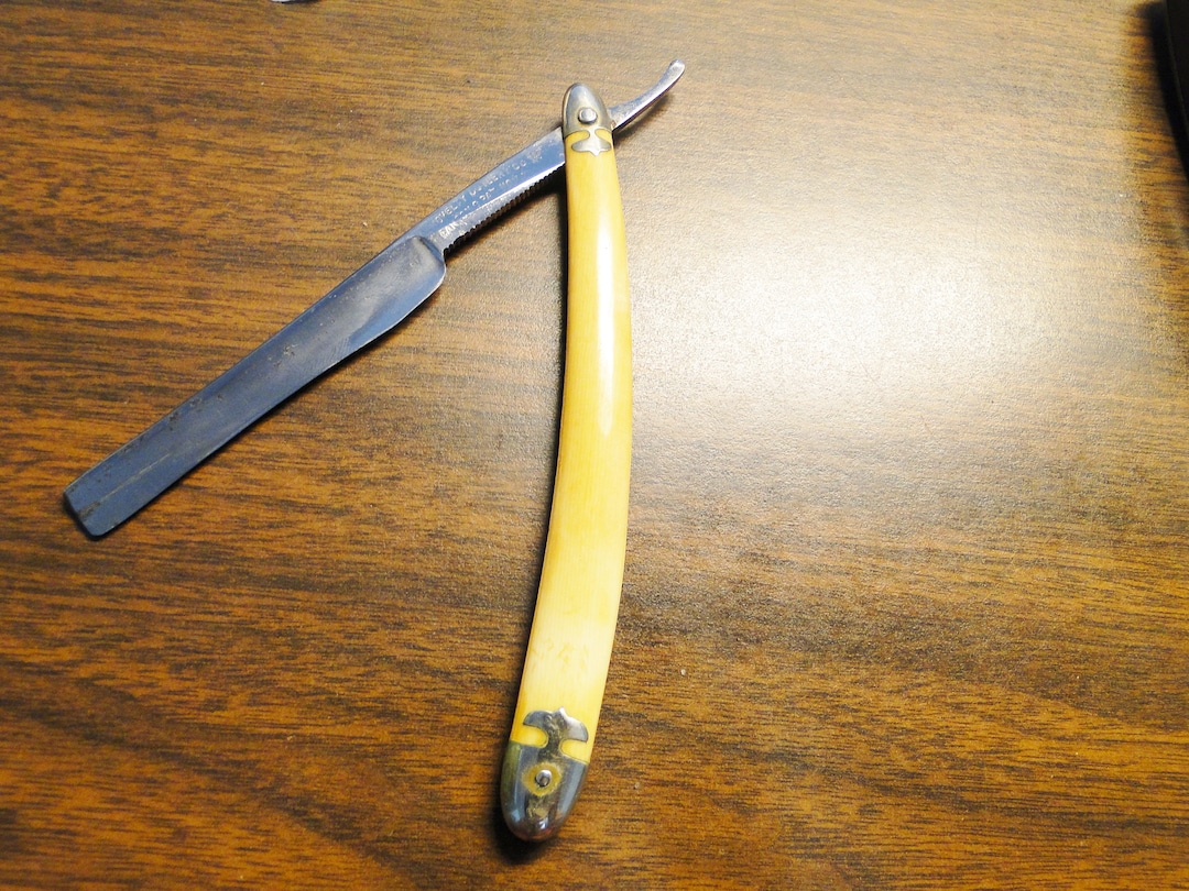 Novelty Cutlery Co Straight Razor Pat Nov. 79 Nice Old Etsy