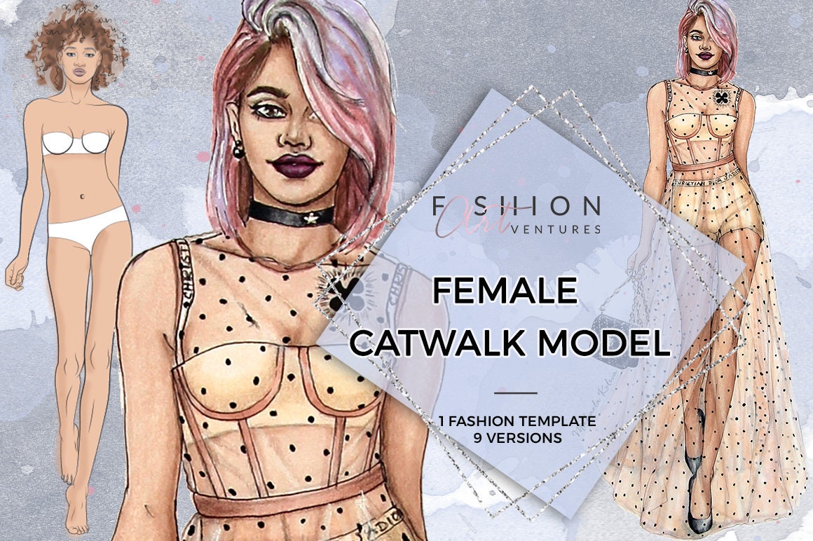 drawing model woman