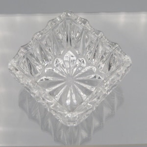 Vintage West Germany Princess House Lead Crystal Open Salt Cellars Dips Clear