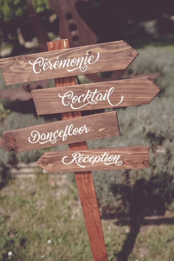 Directional Panels Pallet Wood And Paint To Customize For Etsy
