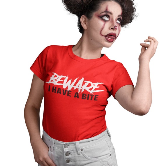 Unisex Come on in for a bite Colorful Wardrobe Halloween T-Shirt 100/% Cotton