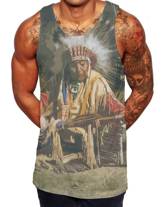 mens summer vest tops