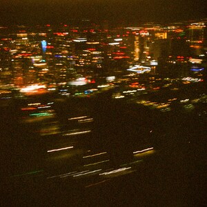 Flying Into San Diego, Shot On Film