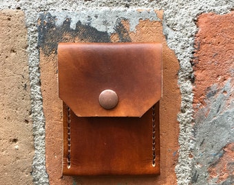 Rustic Leather Cardholder/Wallet