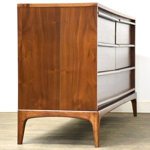 Lane Rhythm Walnut MCM Dresser image 3