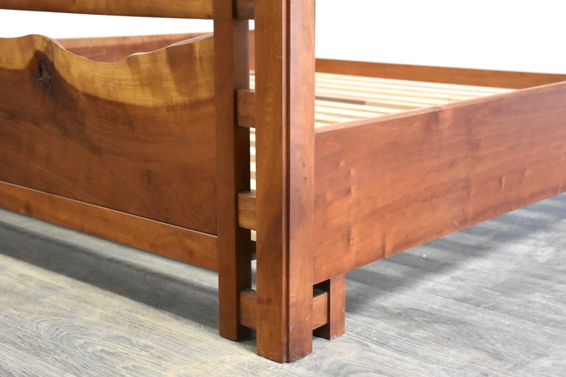 Cherry Live Edge King Bed image 8
