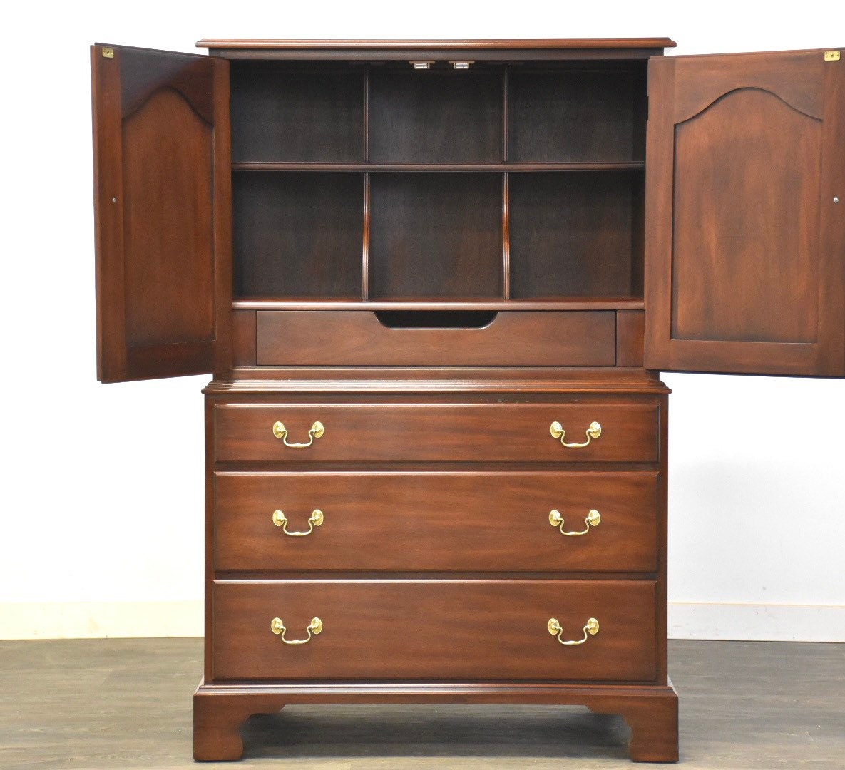 Henkel Harris Mahogany Armoire Dresser Etsy UK