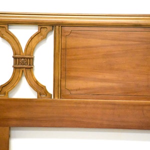 Mid Century Walnut Queen Headboard image 2