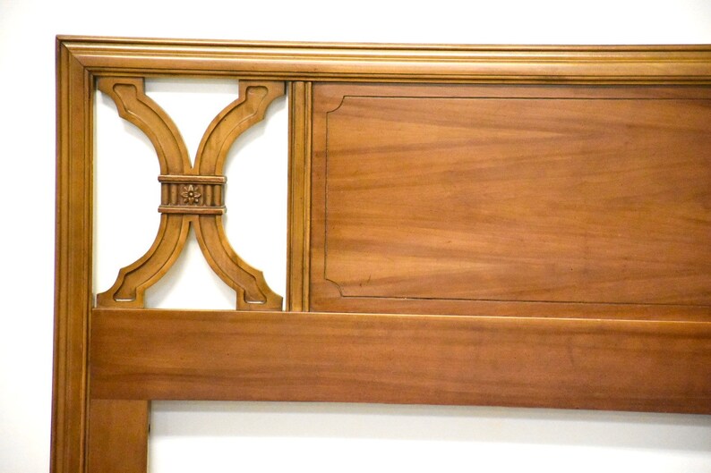 Mid Century Walnut Queen Headboard image 2