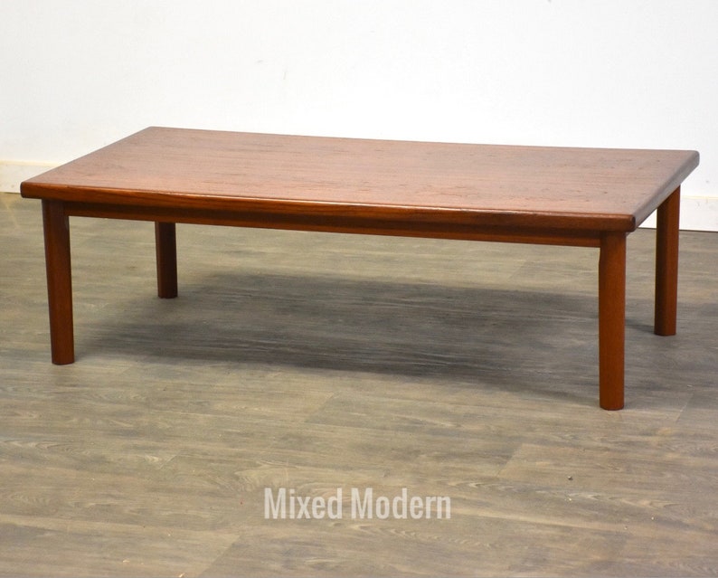 Danish Modern Teak Coffee Table image 1