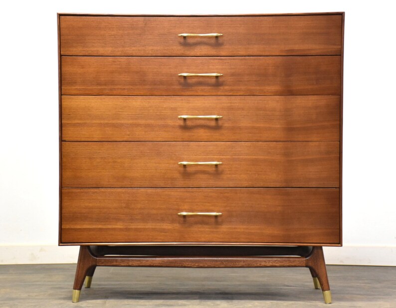 Refinished Walnut Dresser by RWAY image 7