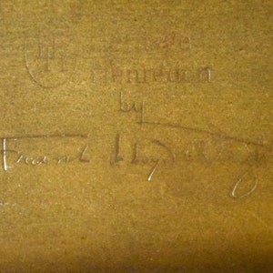 Frank Lloyd Wright for Henredon Taliesin Coffee Table or Bench image 9