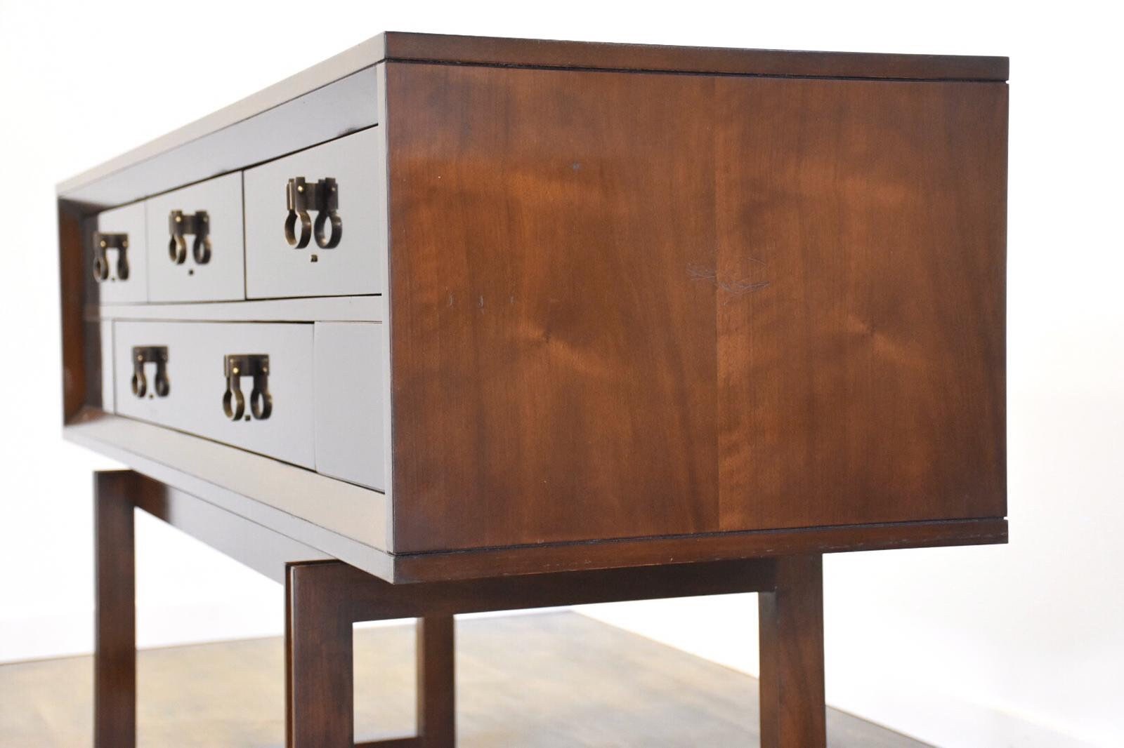 Bill Sofield Walnut Modern Credenza Aparador para Baker | Etsy