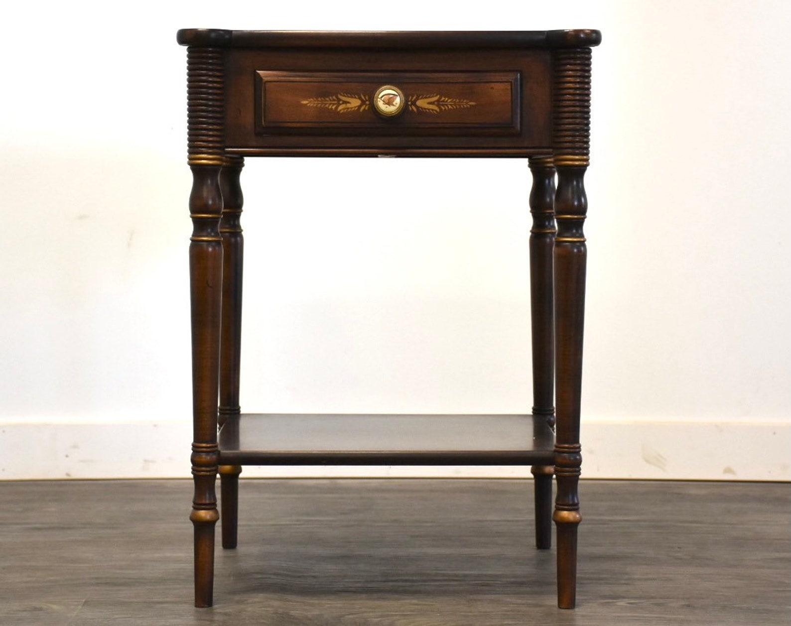 Hitchcock Solid Maple Nightstand Etsy