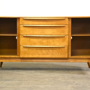 Refinished Maple Credenza by Heywood Wakefield image 2