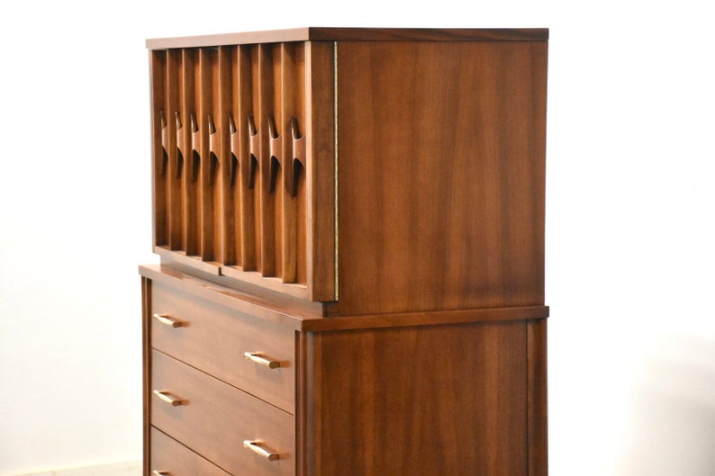 Kent Coffey Perspecta Tall Dresser Armoire Etsy