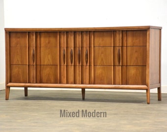 Walnut and Rosewood Dresser by Thomasville