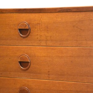 Danish Modern Teak Dresser Chest image 7