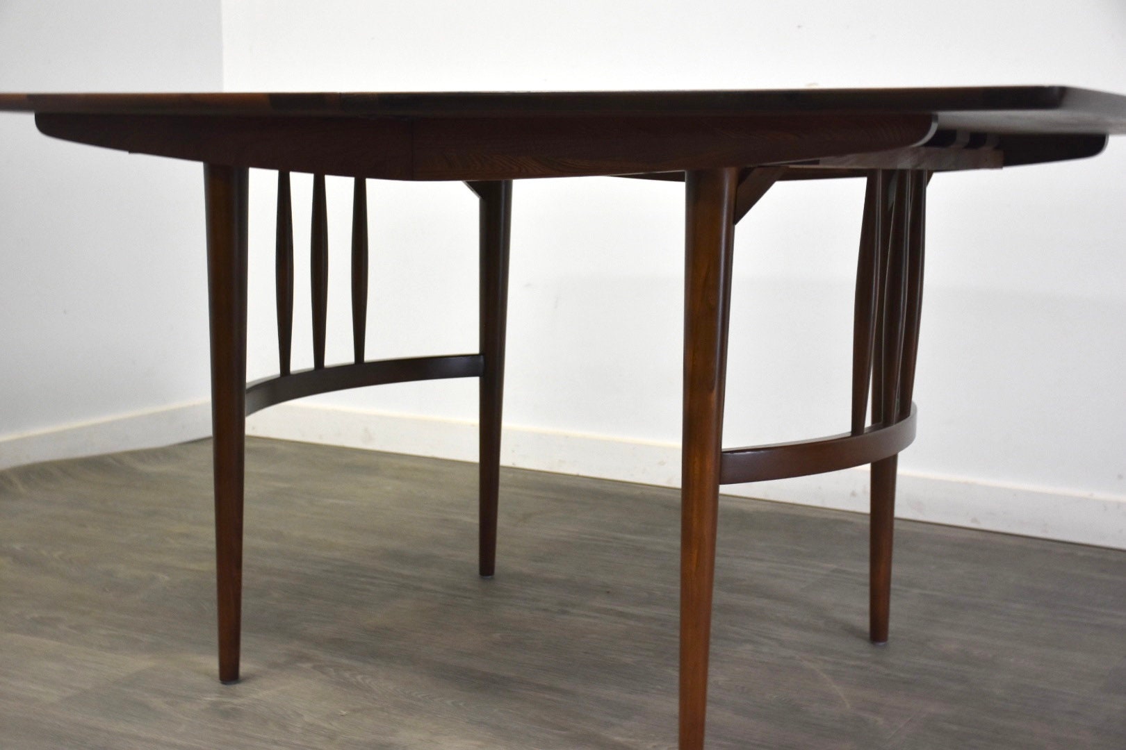 Mid Century Modern Walnut Dining Table - Etsy