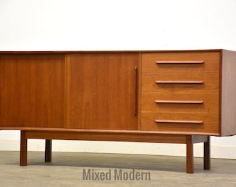 Danish Modern Teak Credenza