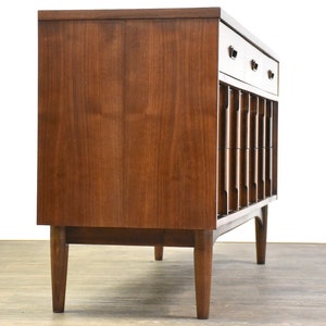 Walnut Mid Century Modern Dresser image 2