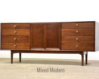 Refinished Kipp Stewart Declaration Dresser Credenza