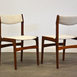 Danish Modern Teak Dining Chairs Set of 4 image 4