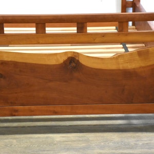 Cherry Live Edge King Bed image 6