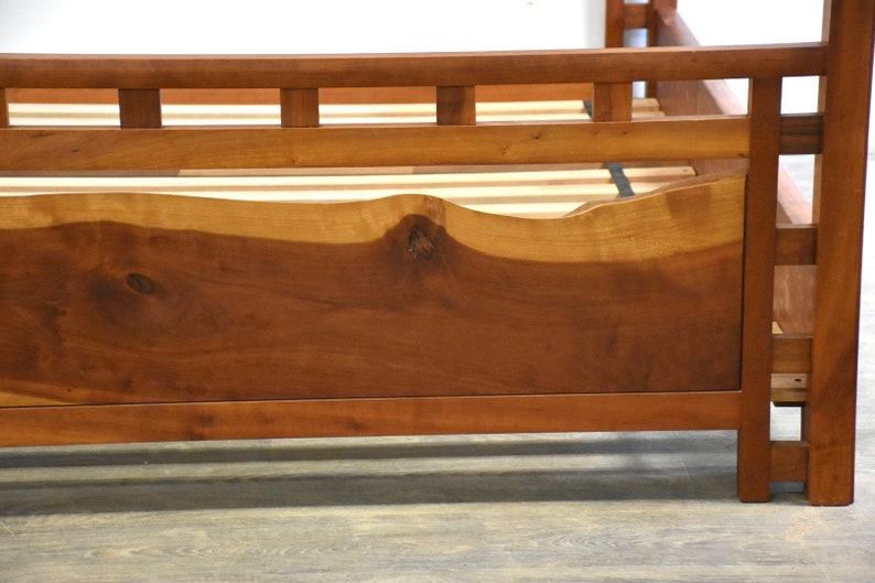 Cherry Live Edge King Bed image 6