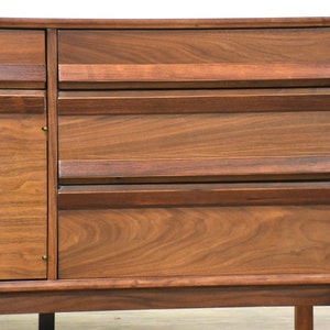 Refinished American of Martinsville Walnut and Rosewood Dresser image 10