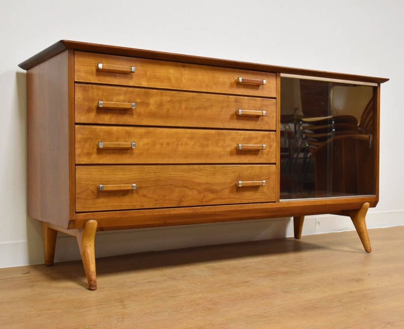 Renzo Rutili Cherry Credenza image 1