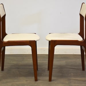 Danish Modern Teak Dining Chairs Set of 4 image 5