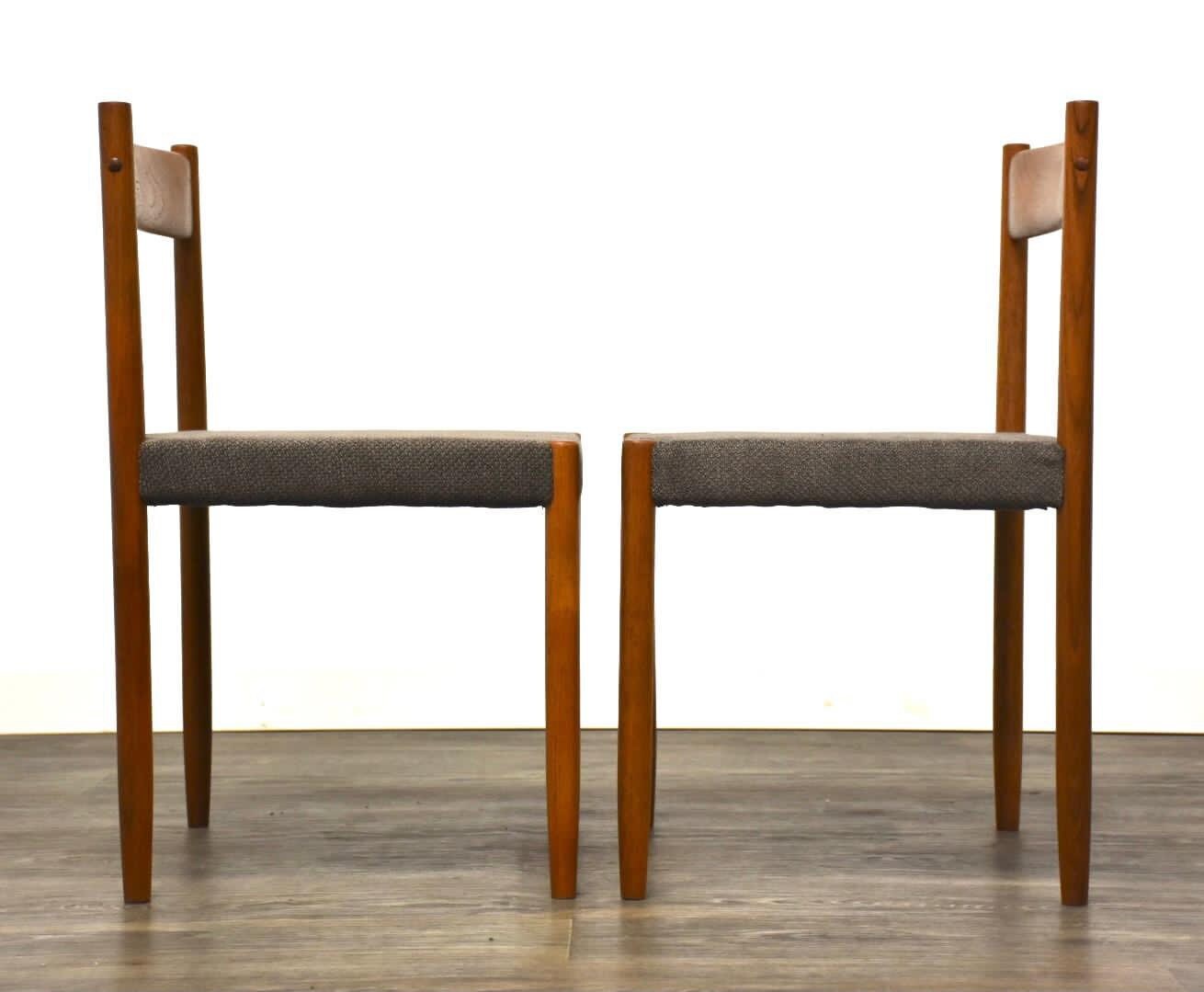 Teak MCM Dining Chairs Set of 8 Etsy