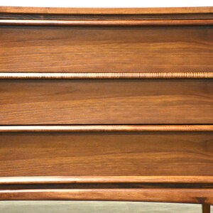 Lane Rhythm Walnut MCM Dresser image 8