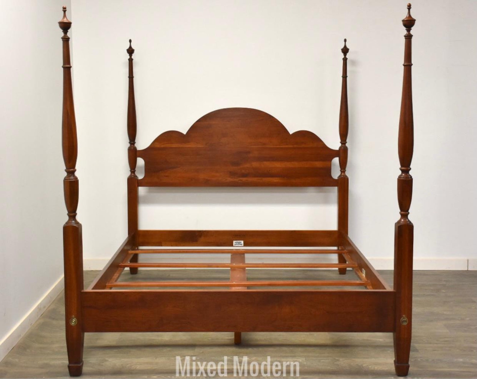 Ethan Allen American Classics Solid Cherry Queen Bed Etsy