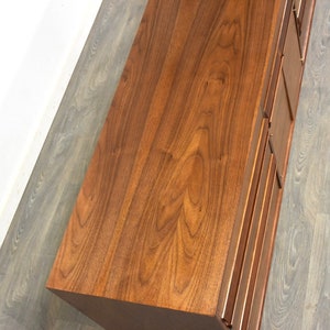 Refinished American of Martinsville Walnut and Rosewood Dresser image 6