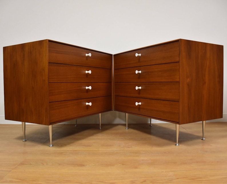 George Nelson For Herman Miller Thin Edge Dresser Chests A Etsy