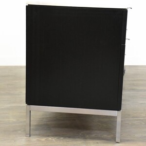 Black Lacquer & Marble Credenza by Florence Knoll image 2