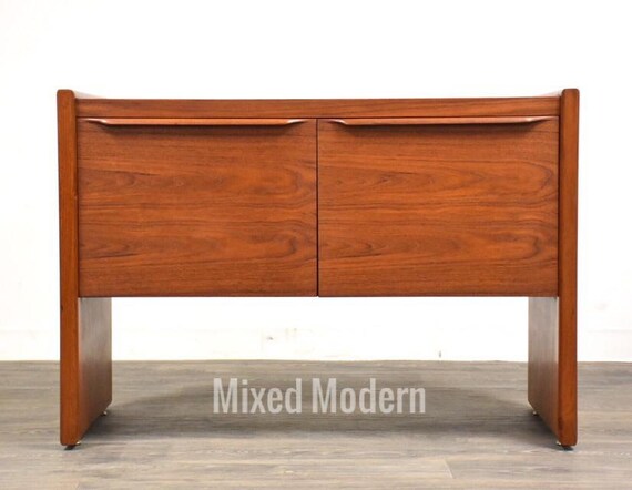 Danish Teak Mcm Filing Cabinet Etsy
