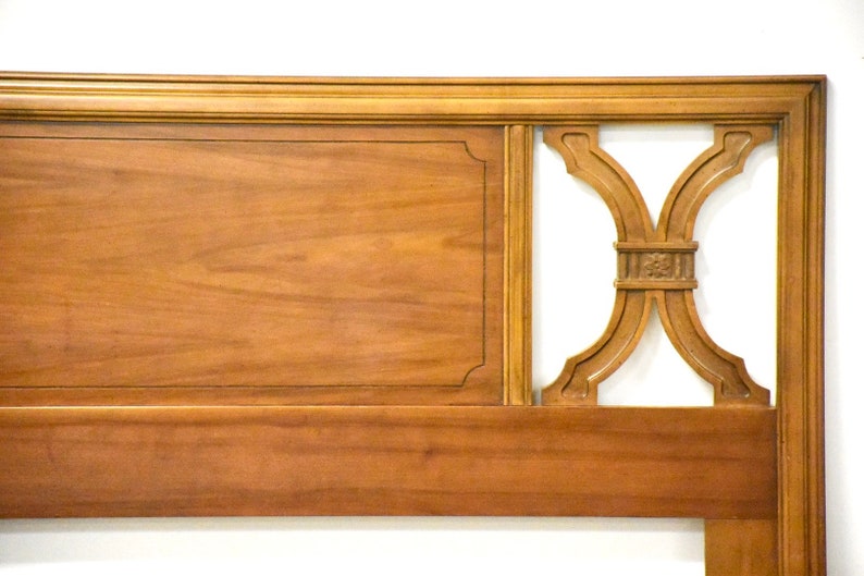 Mid Century Walnut Queen Headboard image 3