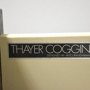 Milo Baughman for Thayer Coggin Dresser Chest image 9
