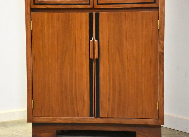 John Kapel Walnut Corner Cabinet image 7