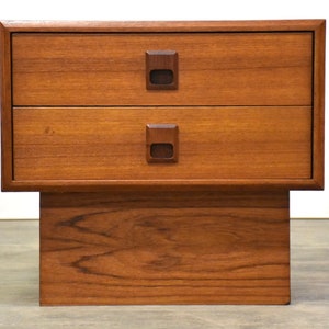 Mid Century Modern Teak Nightstand image 4