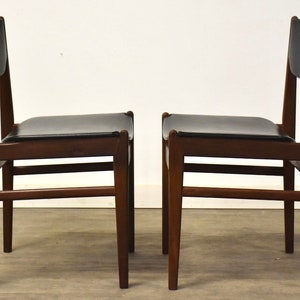 Danish Modern Teak Dining Chairs Set of 6 image 4