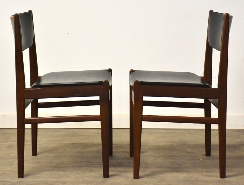 Danish Modern Teak Dining Chairs Set of 6 image 4