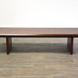Frank Lloyd Wright for Henredon Taliesin Coffee Table or Bench image 2